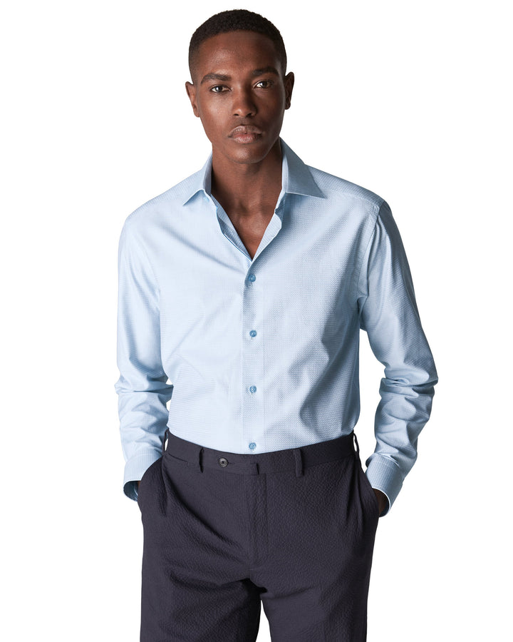 Contemporary Fit Woven Dobby