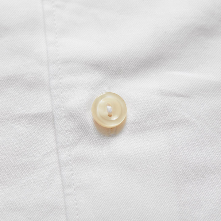 Slim Fit Casual Cotton and Silk Twill