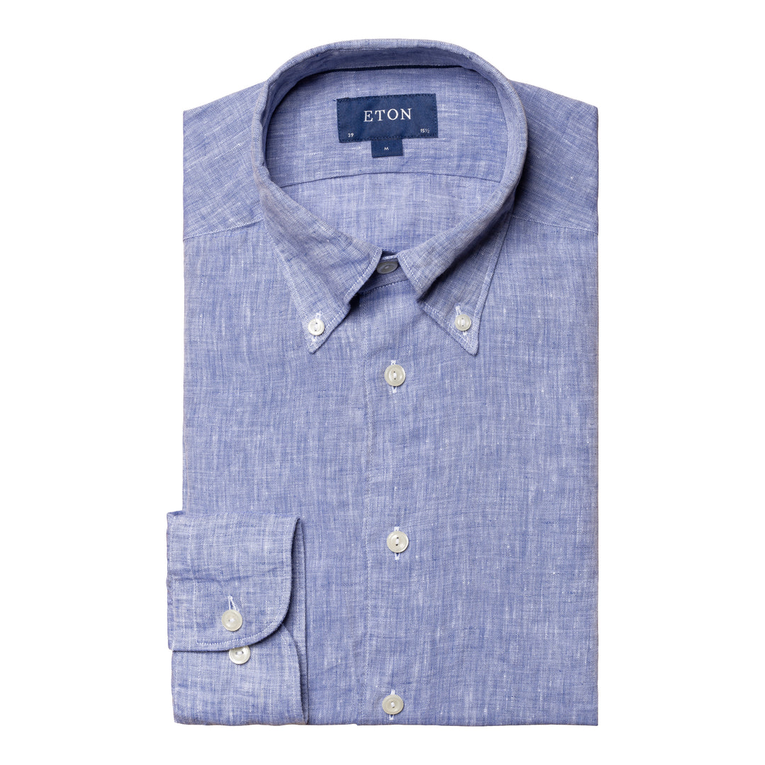 Slim Fit Plain Linen