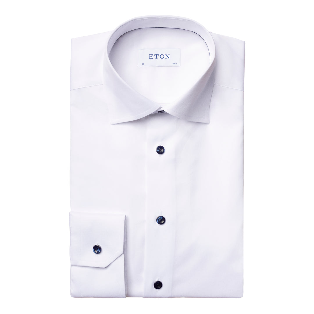 Contemporary Fit Signature Twill with Dark Blue Details