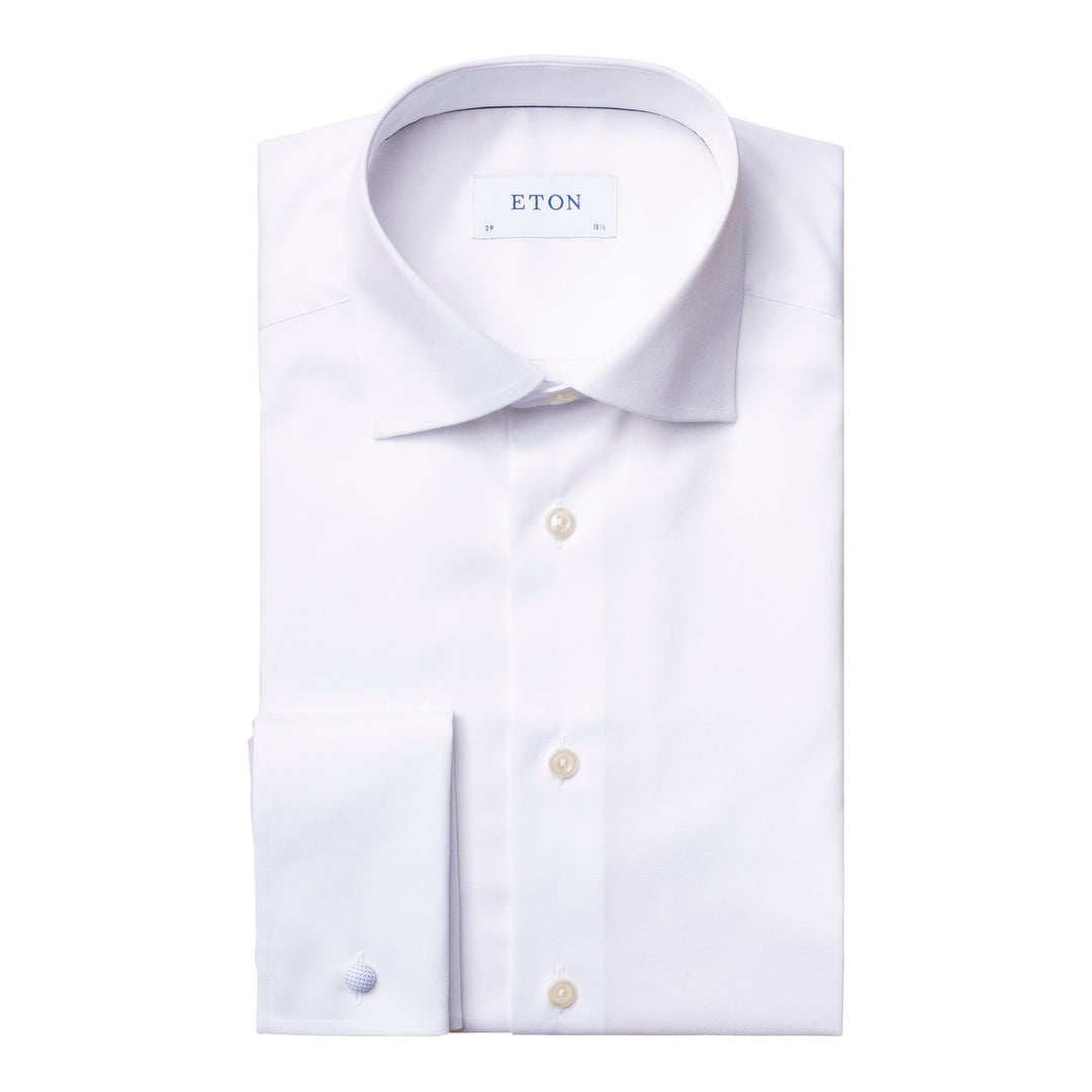 Slim Fit Signature Twill French Cuff
