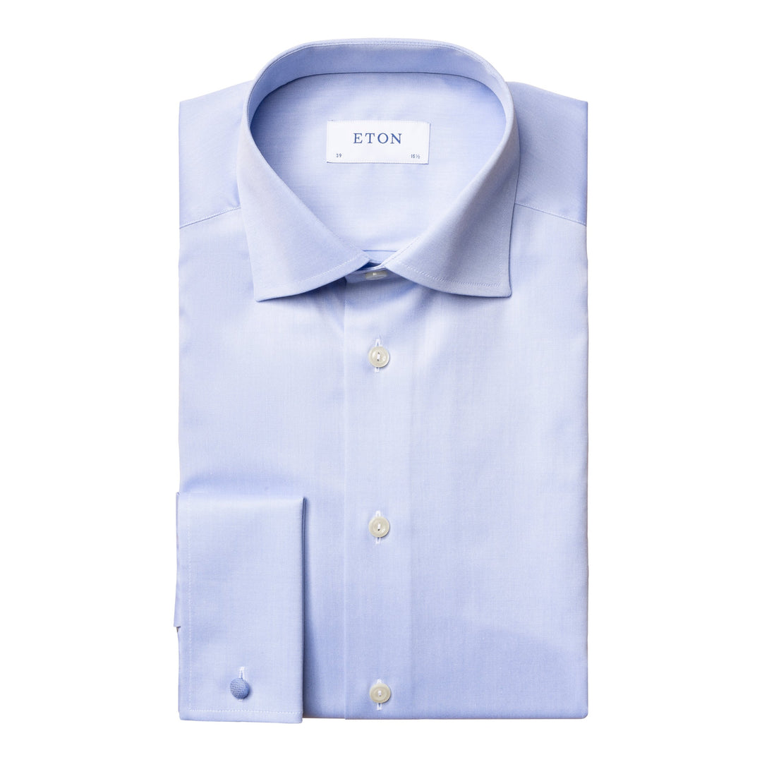 Slim Fit Signature Twill French Cuff