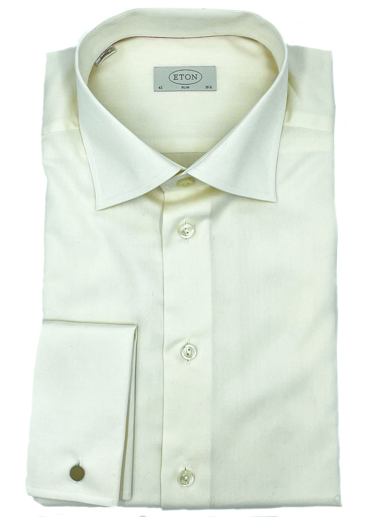 Slim Fit Signature Twill French Cuff