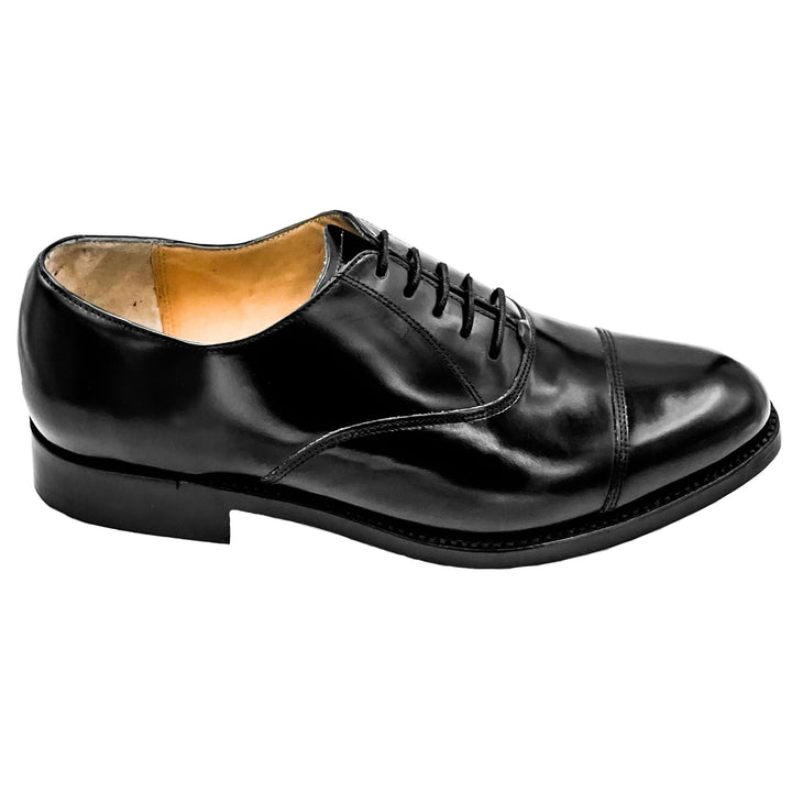 Arnold Black Polished Leather Oxford