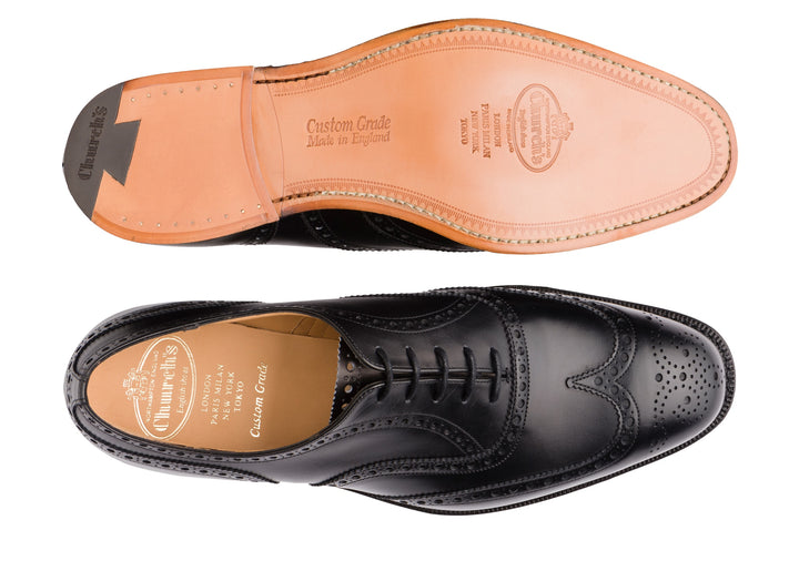 Chetwynd Black Calf - Churchs Mens Shoes